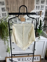 Image 1 of strapless top with sleeves 