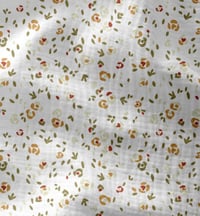 TISSU DOUBLE Gaze Gaufrée SASEKA BLANC