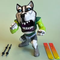 Image 5 of Muscle Mutts Husky Balto custom figure