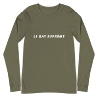 Image 1 of Le Gay Supreme long sleeve t-shirt