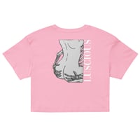 Image 4 of FRESH FROM THE GRAVE CROP TEE - LUSCIOUS