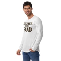 Image 1 of Soldier For God Unisex Long Sleeve Tee