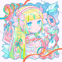Image 1 of Thought Full Size Diamond Painting by Hiroko 