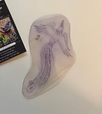 Image 1 of Malone Vtg Tattoo Stencil: Phoenix bird 