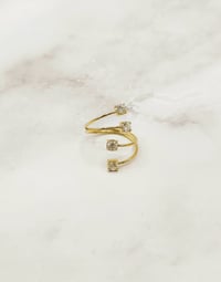 Image 1 of Diamond Swirl Ring