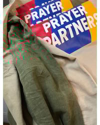 Image 2 of Prayer Partners Denim Jacket - Big Logo - ON SALE