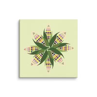 Image 7 of Sacred Corn Mandala. High Resolution Canvas Print with wood backing