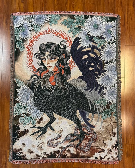 Image of Black Feather Tapestry *Limited* 