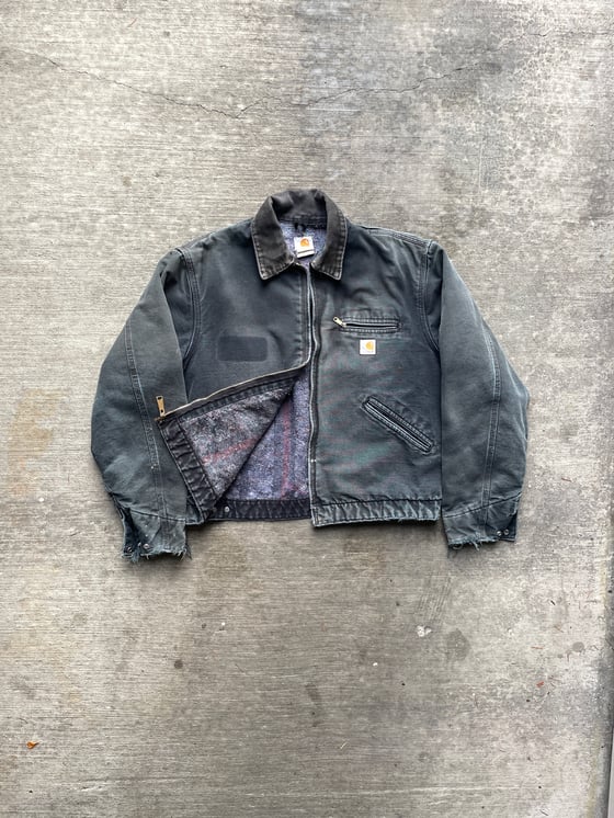 Image of Vintage Carhartt Detroit Jacket J01 BLk