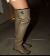 SAFAREE TAIL KNEE BOOTS