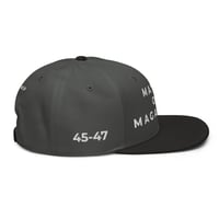 Image 8 of Mayor of MAGAVILLE 45-47 TRUMP Snapback Hat