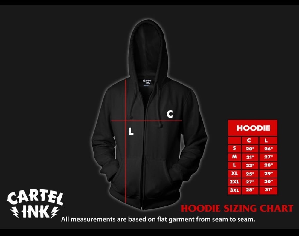 Monsterbilly Queen Zip Up Hoodie