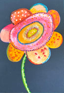 Image 4 of Introduction To Mixed Media: Abstract Flowers