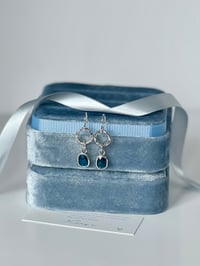 Image 1 of Neon Kyanite Earrings 