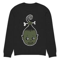 Image 5 of Shrunken Kewp Knitted crew neck sweater