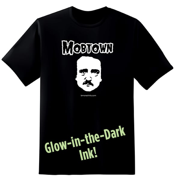 Image of Baltimore Mobtown Misfit T-Shirt (Black with GLOW-IN-THE-DARK)