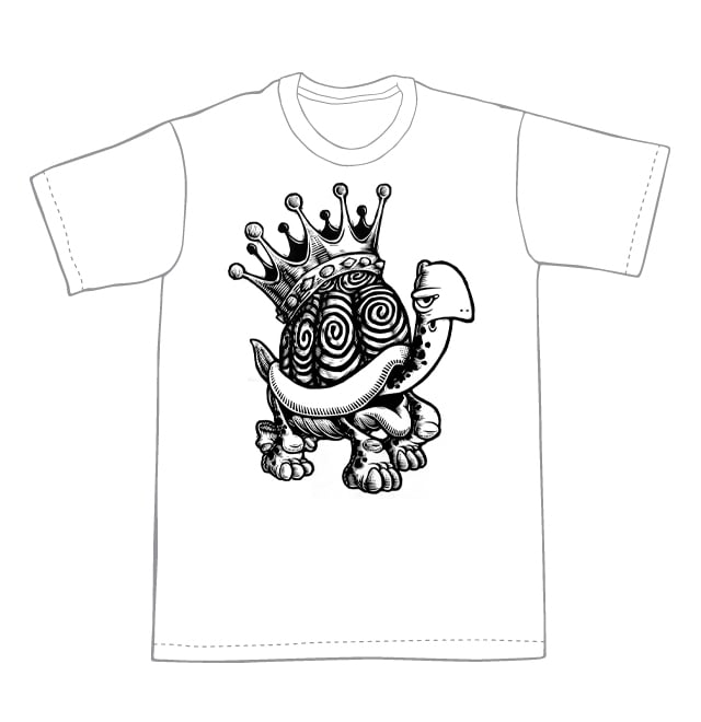 Turtle King T-shirt (B3) **FREE SHIPPING**