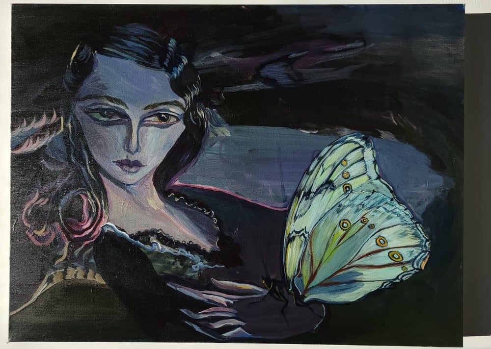 Image of Pearl ' Original painting