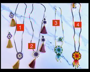 Image of Mexican beaded necklace