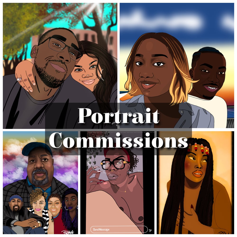 Image of Custom Portrait commission LIMITED SPACES