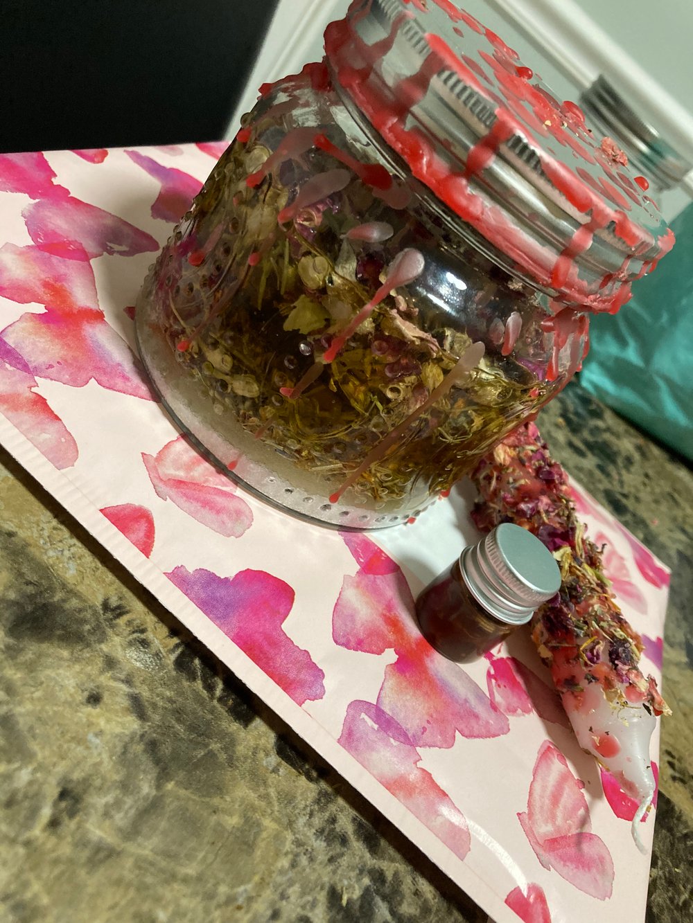 Image of HONEY-LOVE JAR 🍯🌹RITUAL WORK