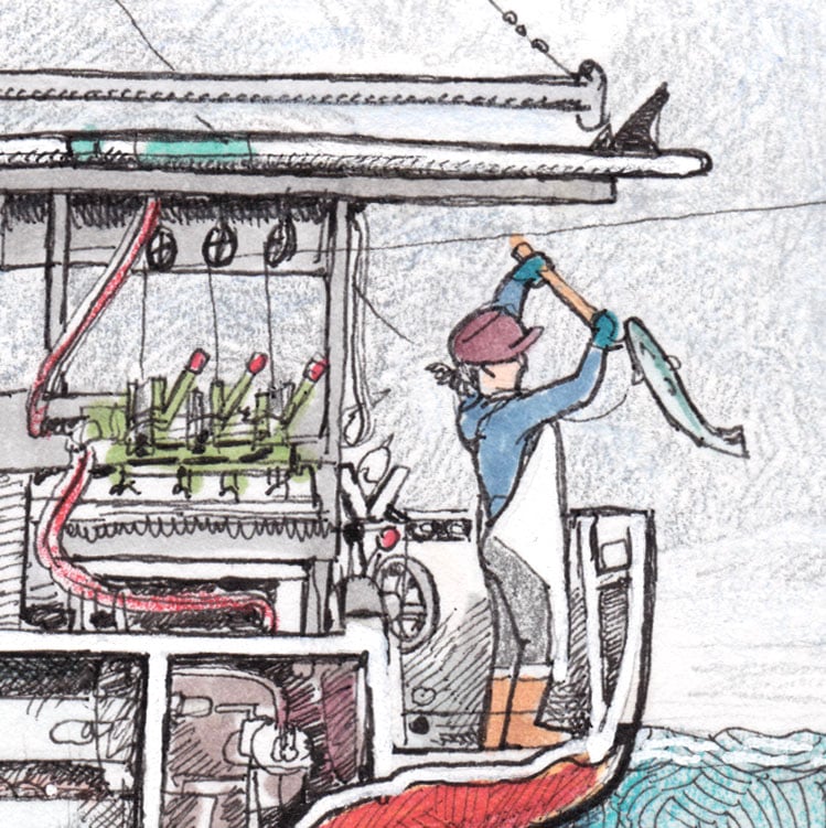 Troller No. 3 9" X 12"