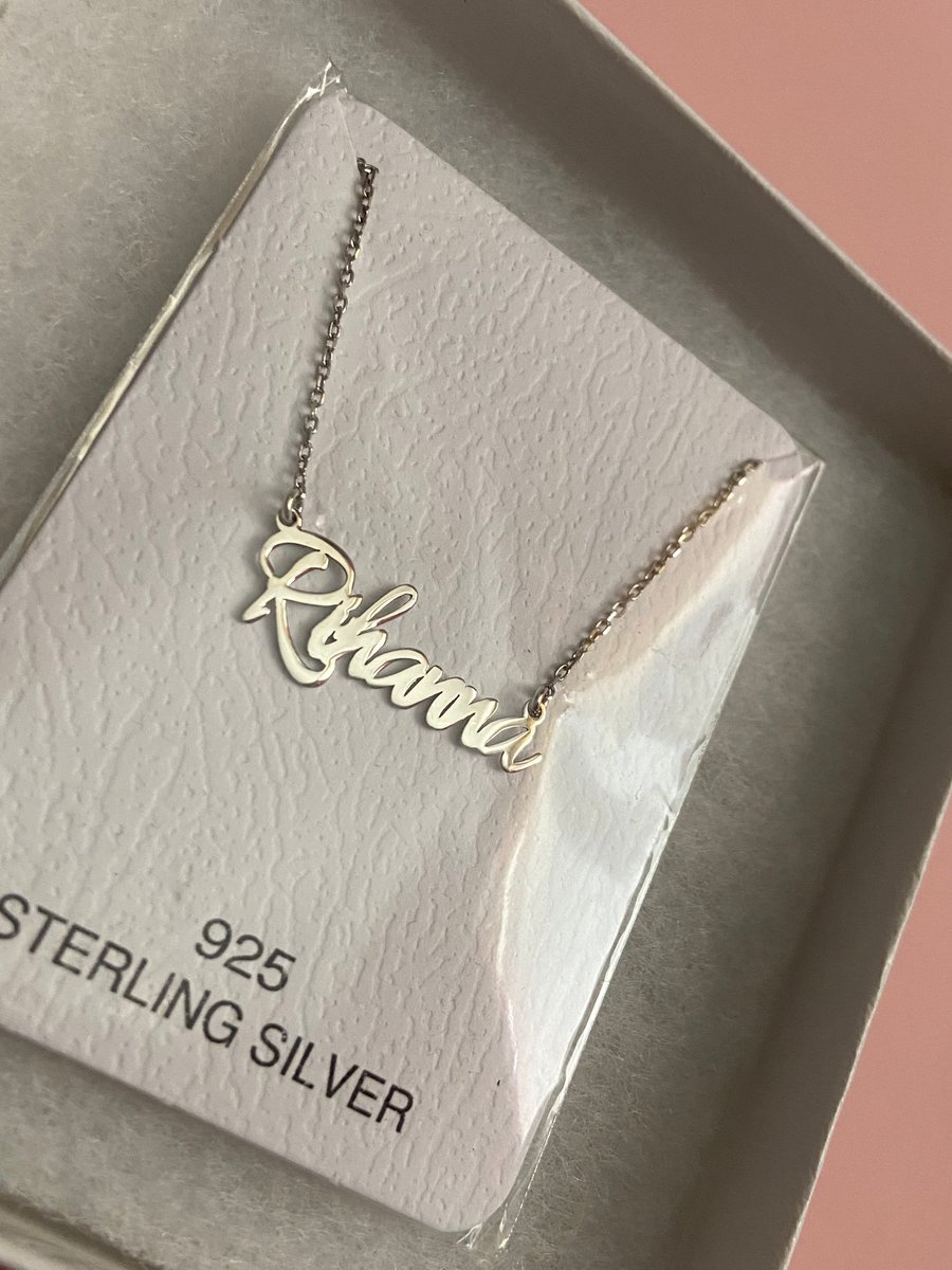 Name 2025 drop necklace