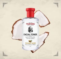 THAYERS Alcohol-Free Coconut Water Witch Hazel Facial Toner with Aloe Vera Formula, 12 Ounce