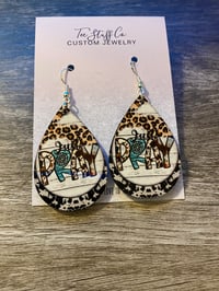 Just Pray Teardrop Earrings 