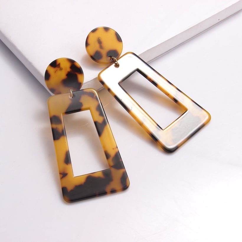 Image of Stylish Acrylic Earrings 