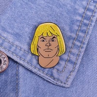 Image 2 of HE-MAN GLITTER HAIR PIN