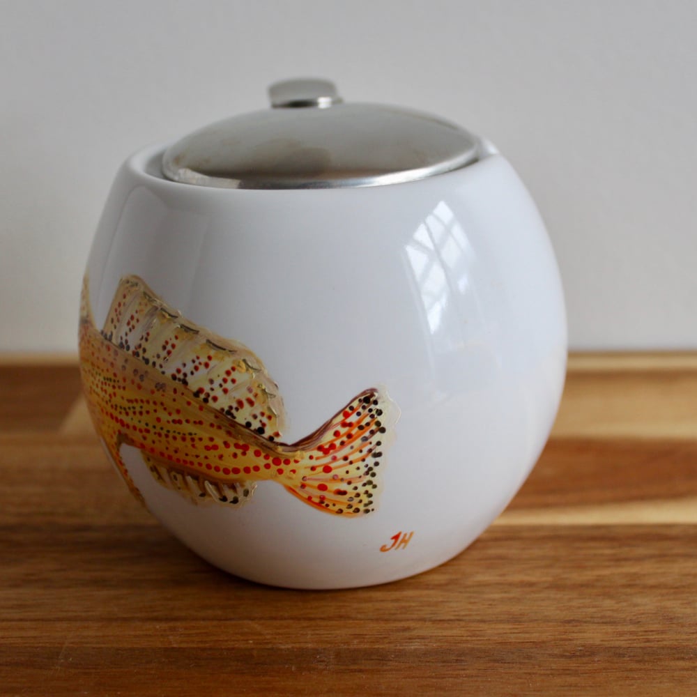 Spotted Handfish Sugar Pot