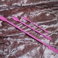 Image 4 of PINK Cosmetic Spatula Set.
