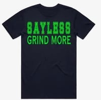 SLGM CLASSIC TEE NAVY/LIME GREEN