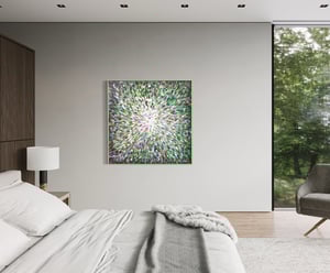 Image of Photosynthesis XII - 125x125cm FRAMED