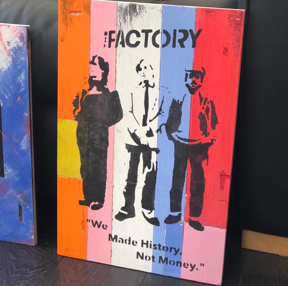 We made History- Colour 40 x 30 cms