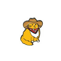 Image 1 of COWBOY KITTY PIN