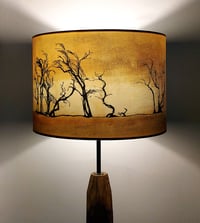 Image 5 of Hawthorns Drum Lampshade by Lily Greenwood (30cm Diameter)