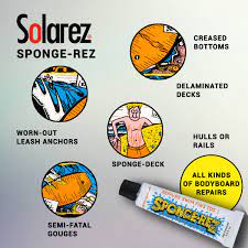 REPARADORES SOLAREZ Y QUICK FIX Y DING TAPE X TABLAS SURF