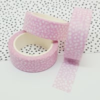 Pink Dalmation Washi Tape