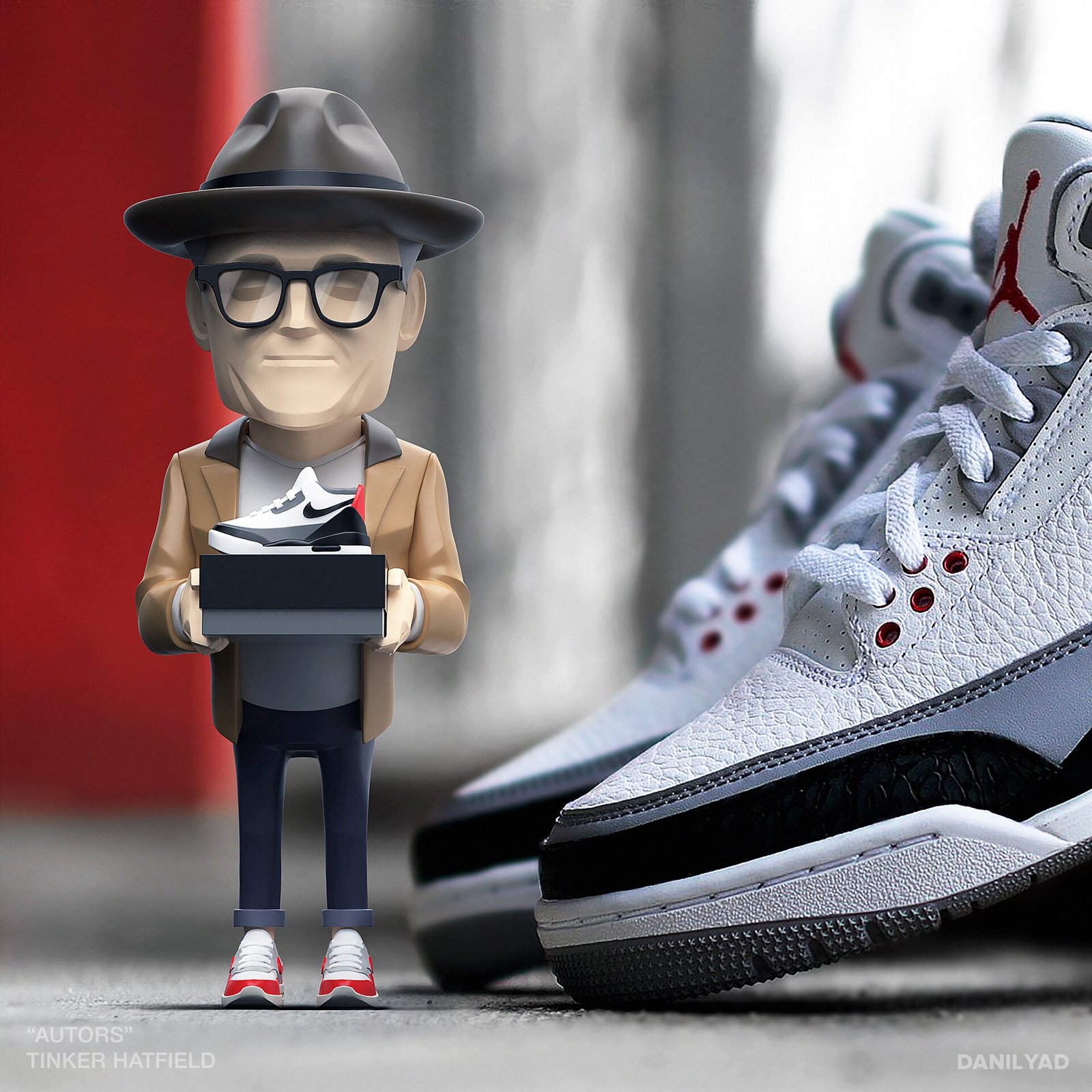 Tinker Hatfield Nike Shoe Designer 2 variants rapgdz