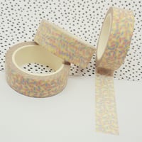 Yellow Sprinkles Washi Tape