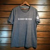 GAME-WORN Set the Bar T-Shirt  Night Blue Heather with Grey