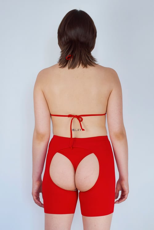 Image of Shameless Shorts - Hot Red