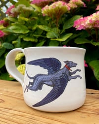 Image 1 of Flying friends ceramic mug pre-order