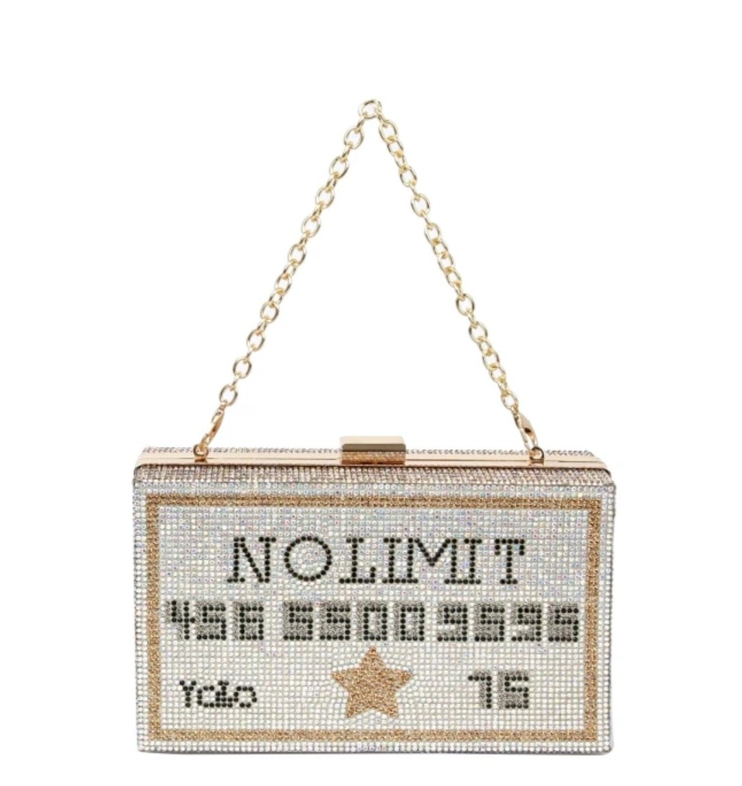 Image of No Limit Rhinestone crossbody 