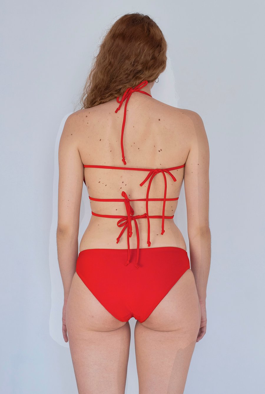 Image of 2001 Bikini Top - Hot Red