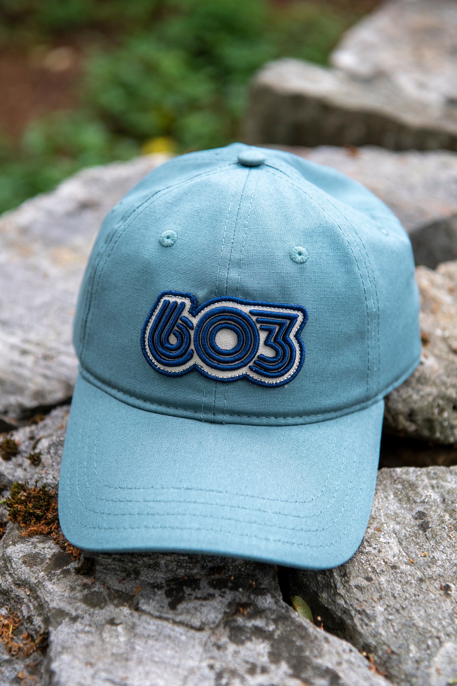 Image of Mineral Blue - 603 Retro Organic Hat 