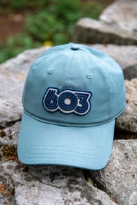 Image 1 of Mineral Blue - 603 Retro Organic Hat 