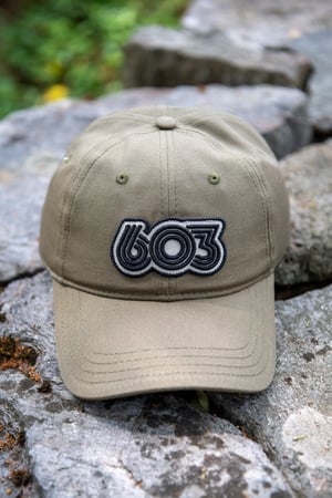 Image of Olive - 603 Retro Organic Hat 